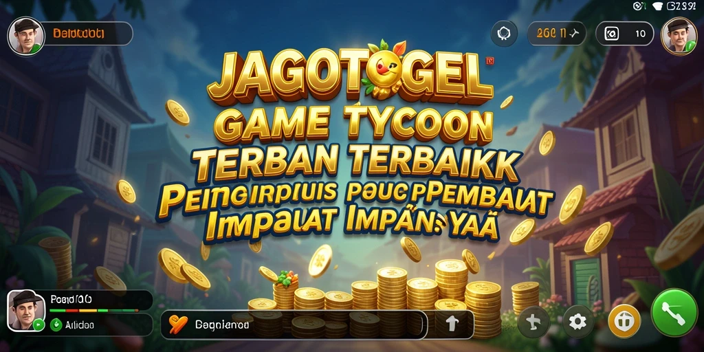 Gameplay Tycoon yang menarik dan menantang di JAGOTOGEL.