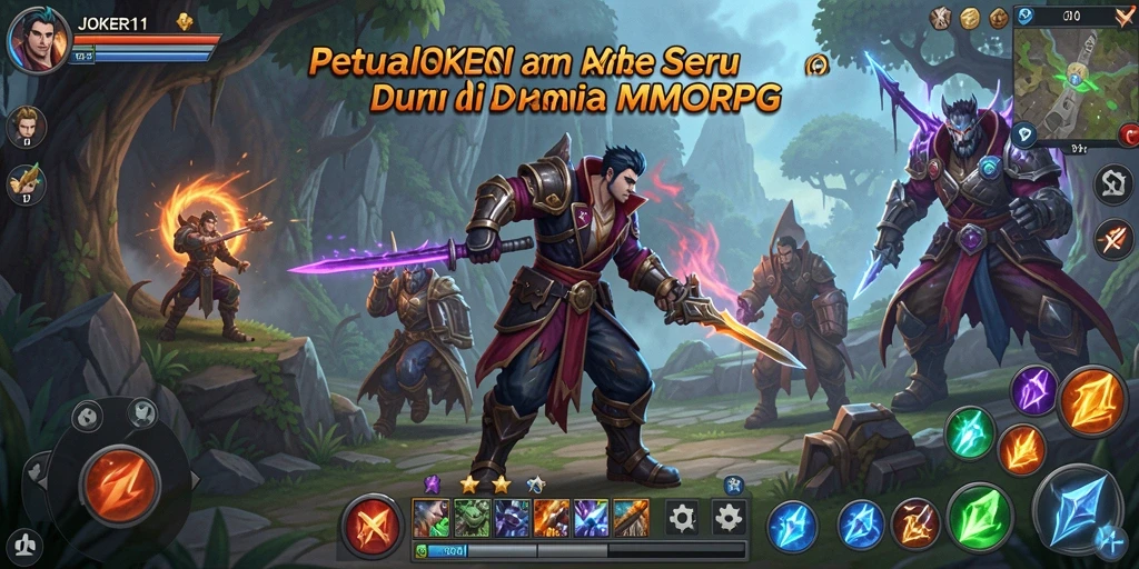 Gameplay seru dengan grafis menakjubkan di JOKER11.